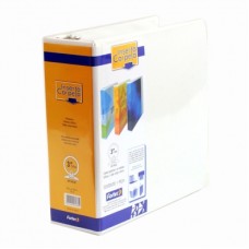 Paquete de 3 Carpetas de Vinyl Color Blanco Carta