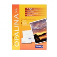 3 Paquetes de Papel Opalina con 100 Hojas cada Uno